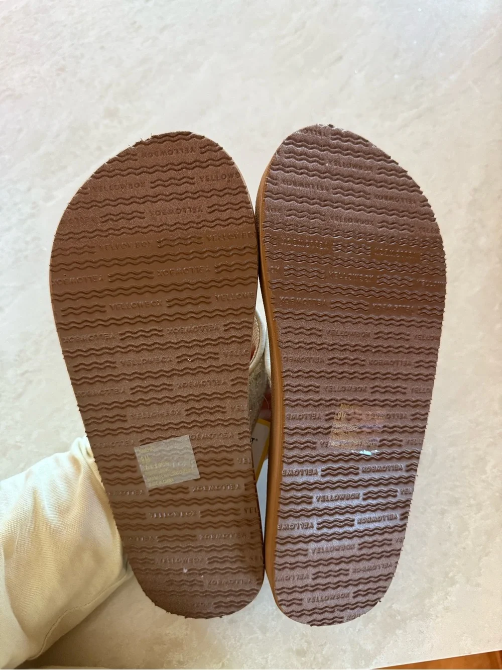 Yellow Box Mellow Mat Women Sandal - Natural (Size 9) - Picture 4 of 4
